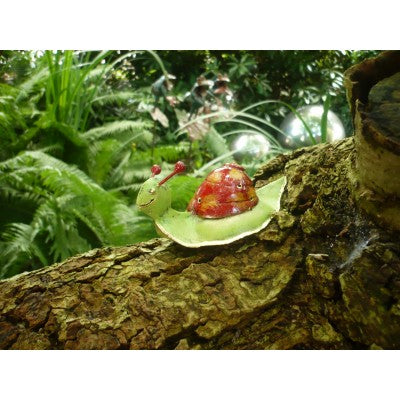Gartendeko von Medusa Kleine Schnecke