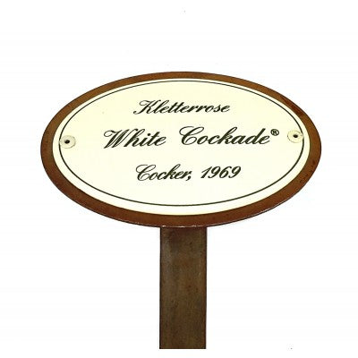 Rosenschild Emaille White Cockade