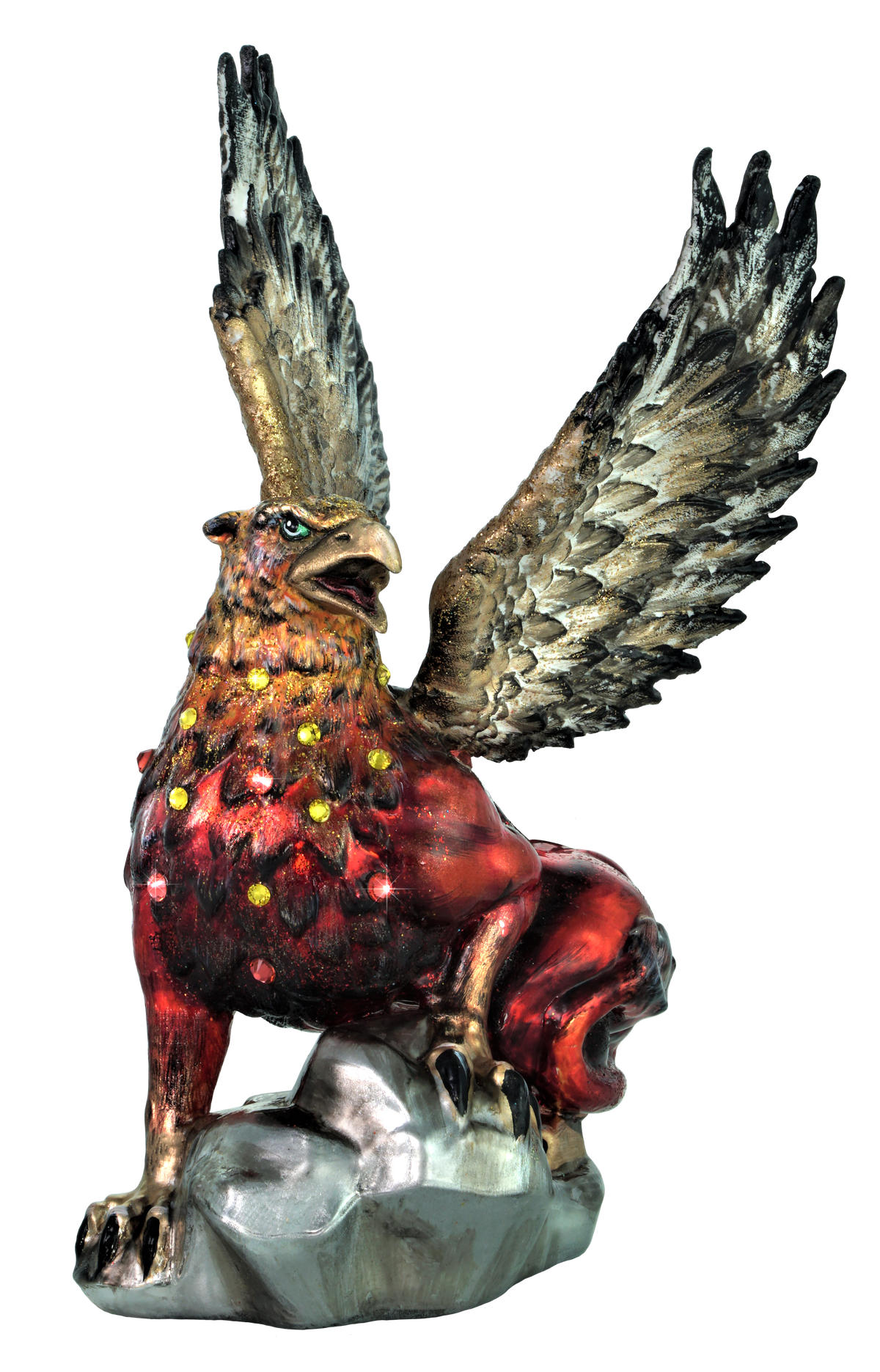 Christbaumschmuck Roter Greif