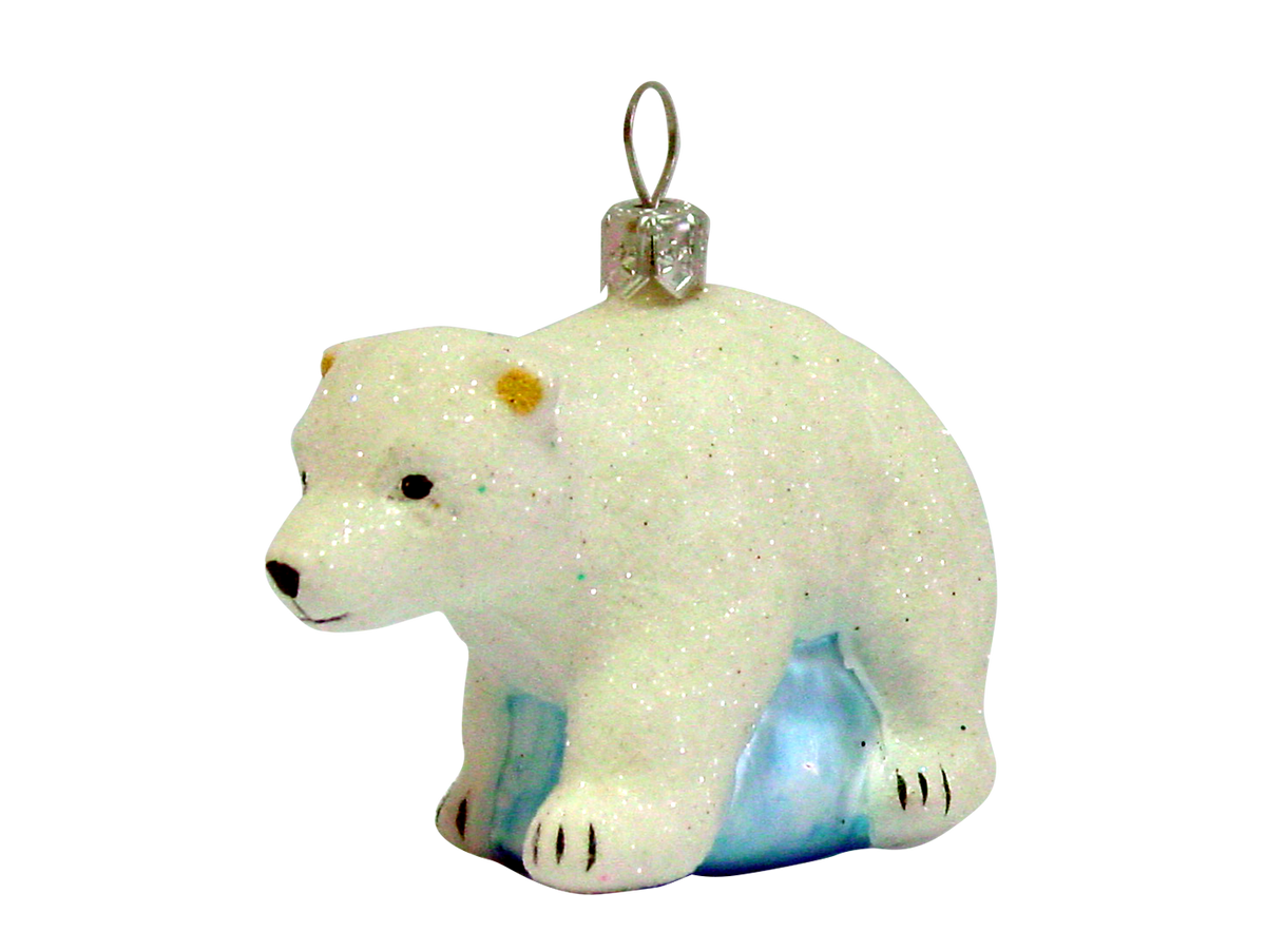 Christbaumschmuck - Hanco - Eisbärbaby - 5,3 cm