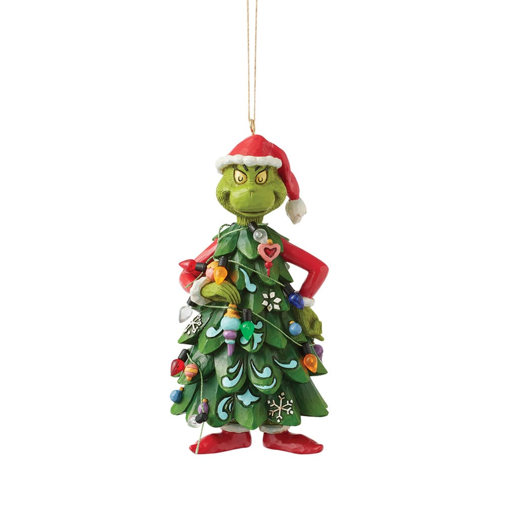 Jim Shore The Grinch als Weihnachtsbaum Dekofigur – Gartenschätze Online