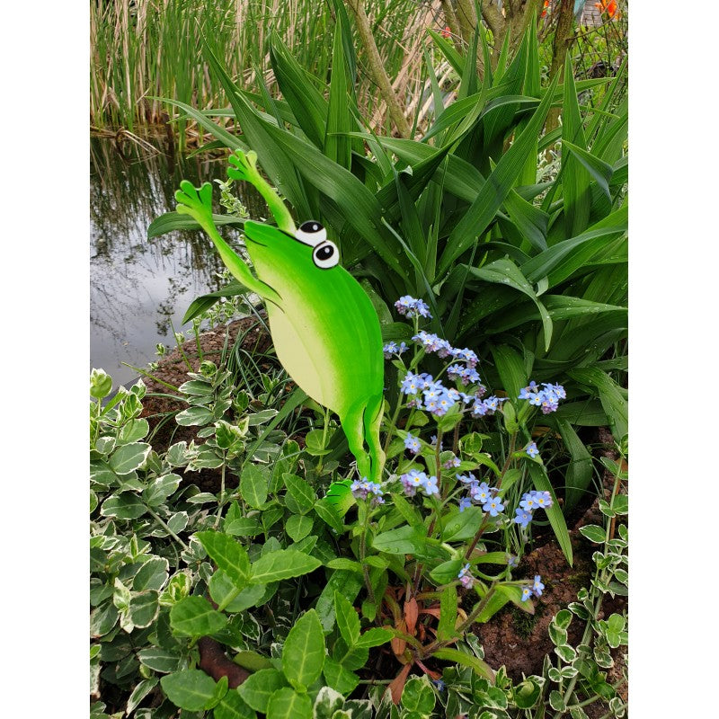 Gartenstecker Frösche 3er Set