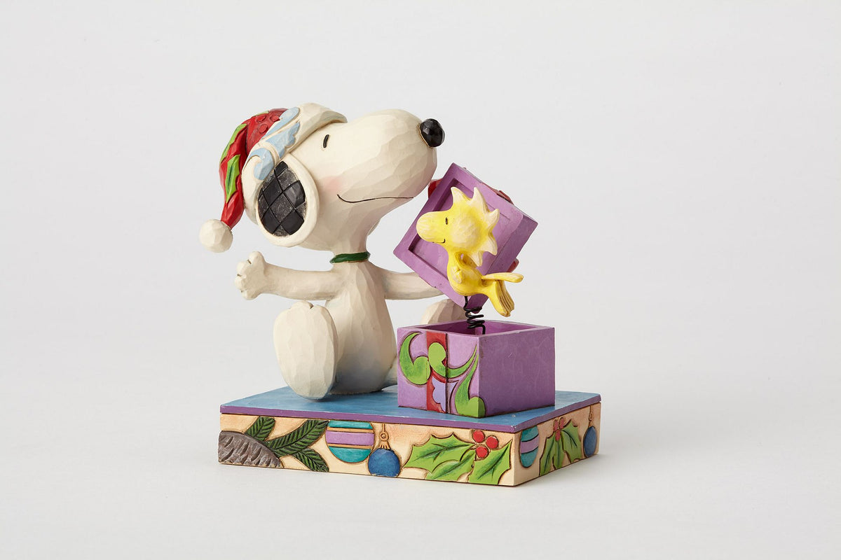 Peanuts by Jim Shore - Christmas Suprise