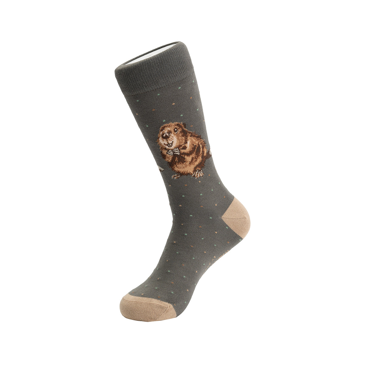 Bambussocken Biber - Wrendale Designs - Herren Gr. 41-46