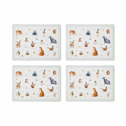 Wrendale Designs - 4 Tischsets - 40 x 30 cm