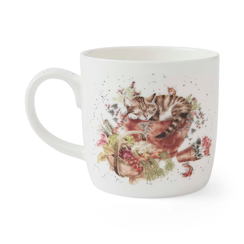 Wrendale Design Tasse  - sleeping on the job- 0.3 ltr.