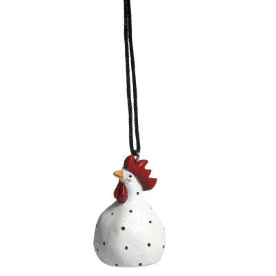Ruth Vetter Huhn zum Hängen weiß