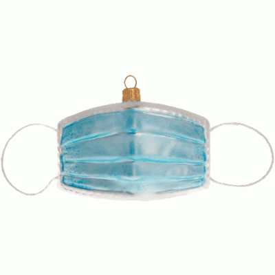 Christbaumschmuck Mundschutz