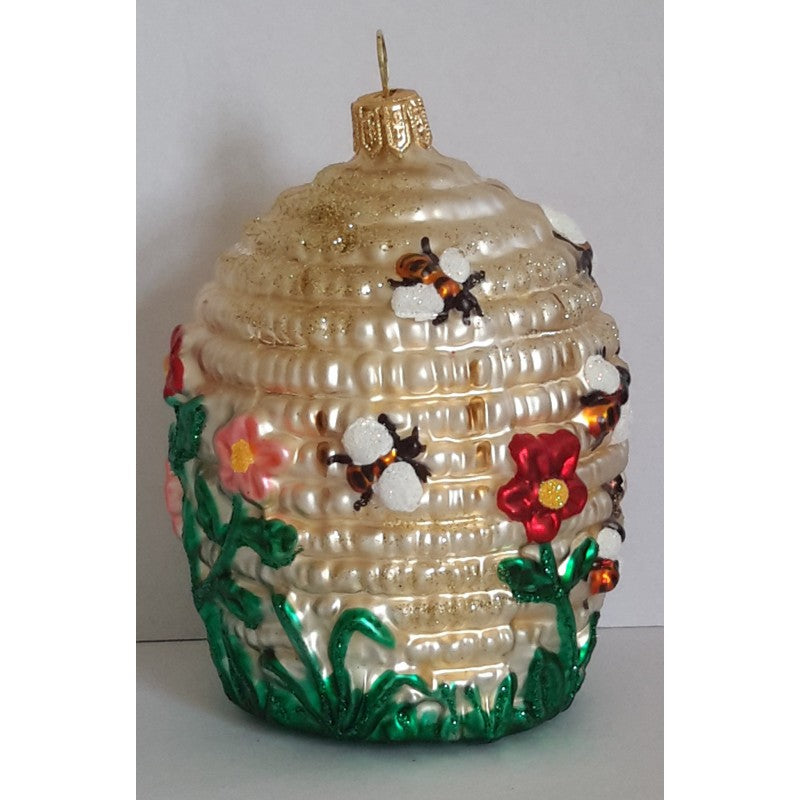Weihnachtskugel Bienenkorb