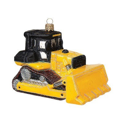 Christbaumschmuck Baumaschine Bulldozer