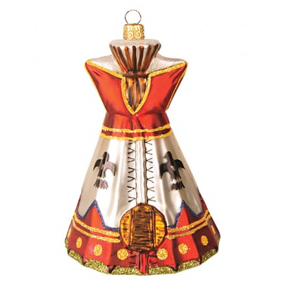 Christbaumschmuck Indianerzelt