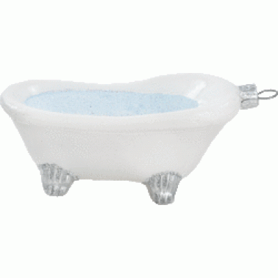 Christbaumschmuck Badewanne