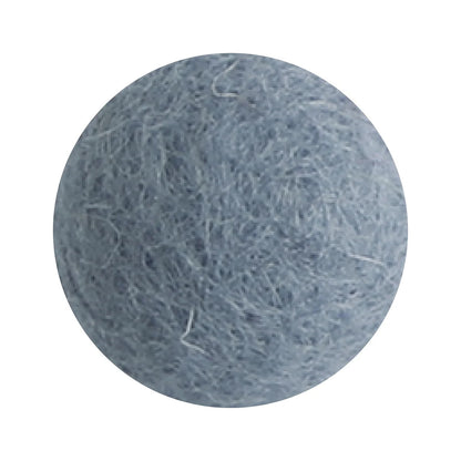 Gry &amp; Sif Filzblume 3 cm Sea Blue