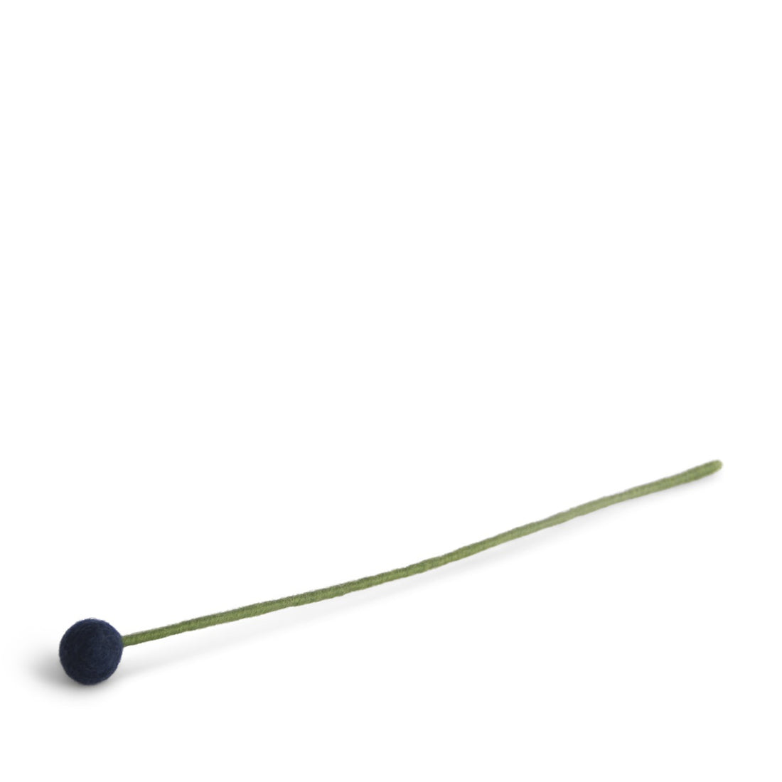 Gry &amp; Sif Filzblume 2 cm Blau