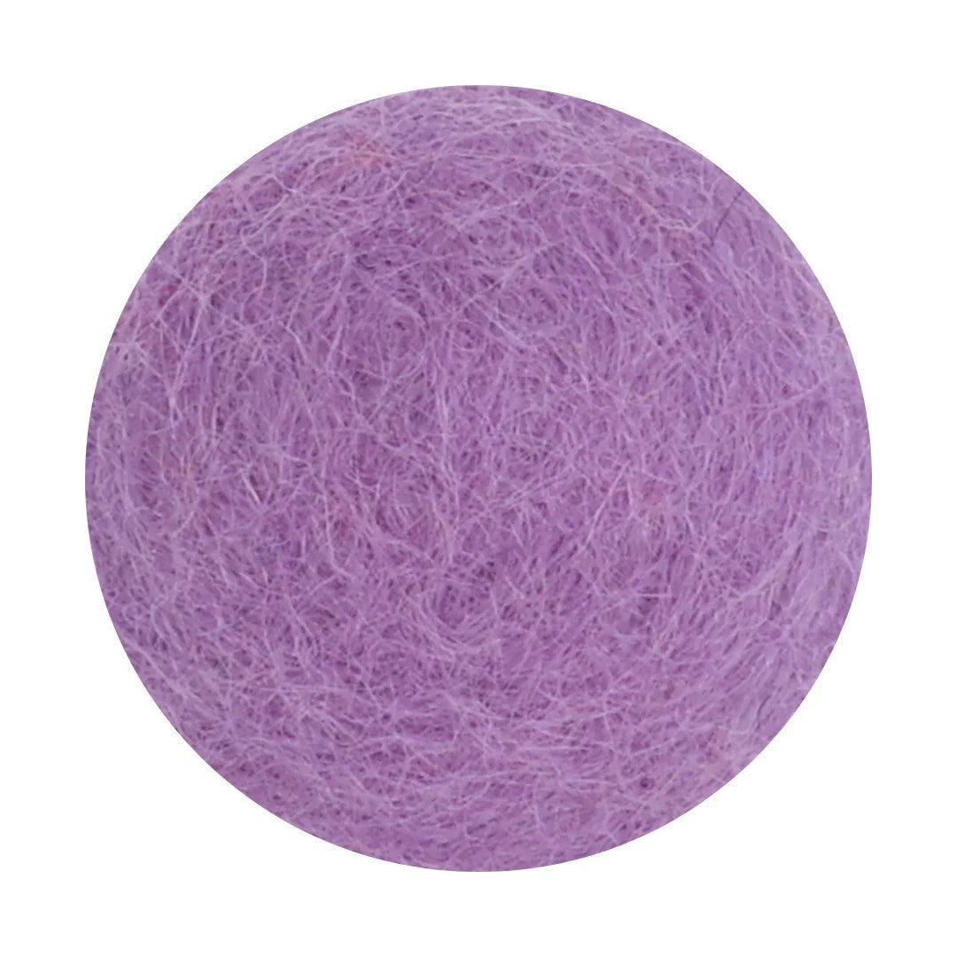 Gry &amp; Sif Filzblume 3 cm Lila