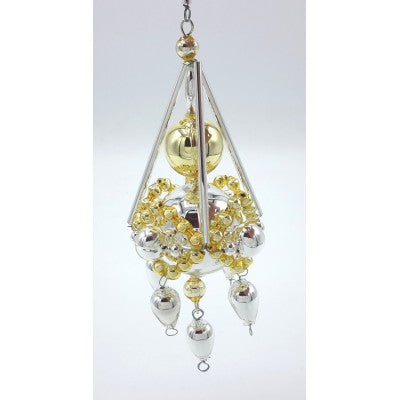Gablonzer Christbaumschmuck Kugelornament 13cm