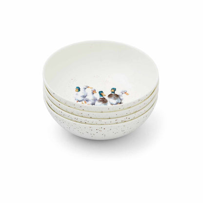 Royal Worcester Wrendale Designs Müslischale, 15.3 cm Enten