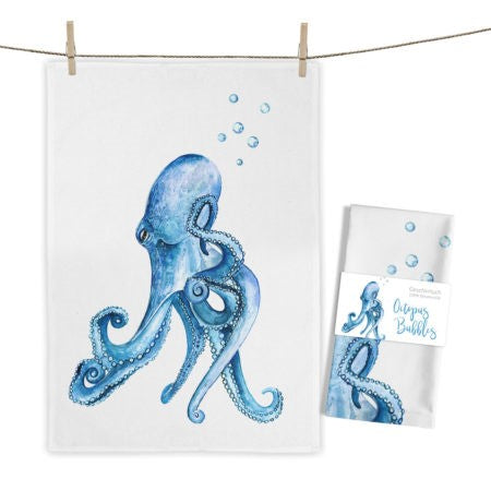 Geschirrtuch von Maluu Oktopus
