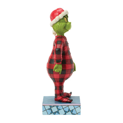 Jim Shore | Der Grinch | Im Pyjama | Sammlerfigur | 6018953