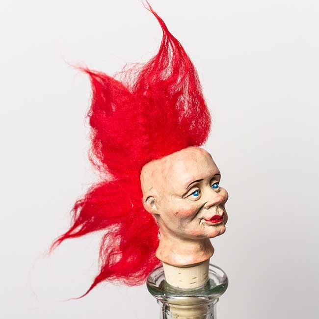 Korkenkopf Gothik Braut