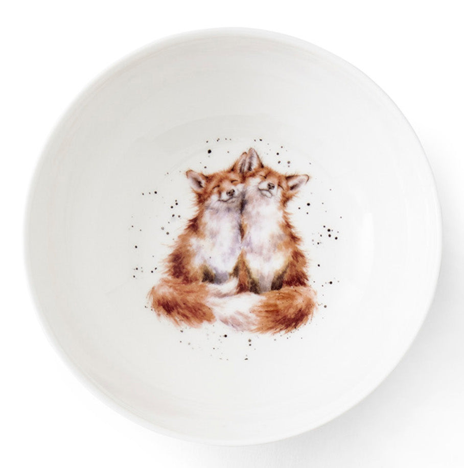 Wrendale Designs Porzellan Müslischale mit Fuchs-Motiv