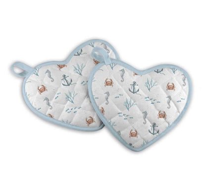 Topflappen Quallen und Oktopus