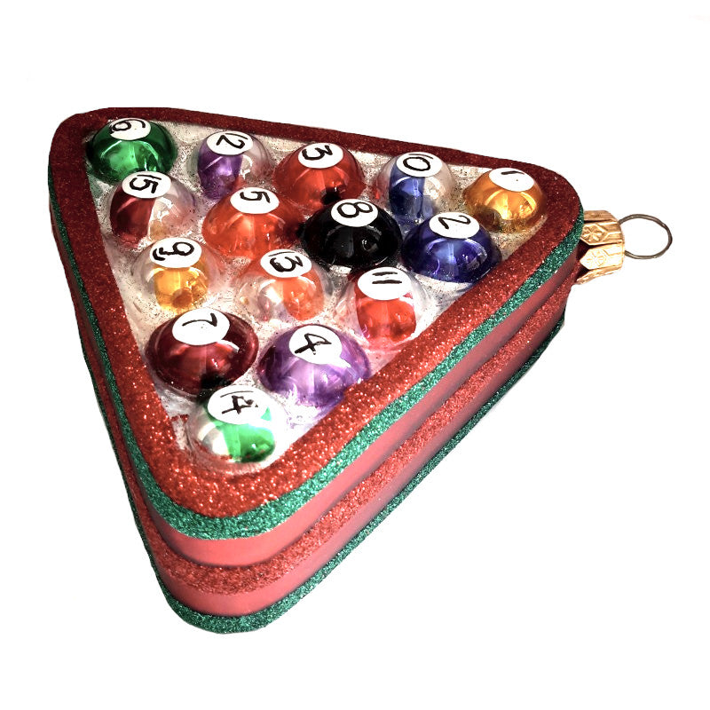 Christbaumschmuck Billardkugeln