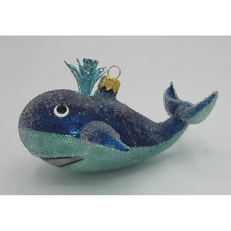 Weihnachtskugel Wal