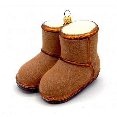 Christbaumschmuck Fellstiefel