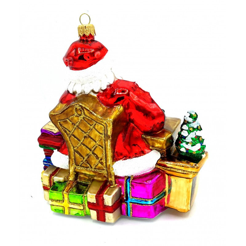 Weihnachtskugel Im Weihnachtsbüro