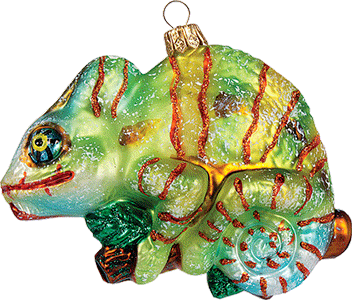 Christbaumschmuck Chamäleon