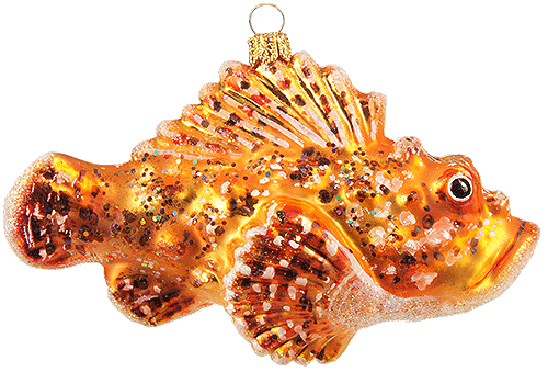 Weihnachtskugel Skorpionfisch