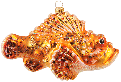 Weihnachtskugel Skorpionfisch