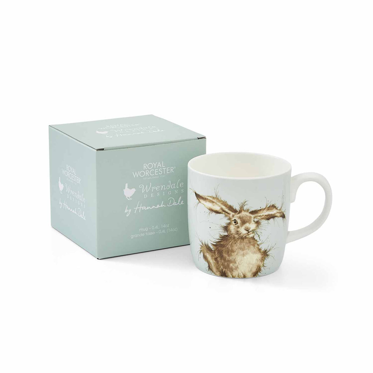 Royal Worcester Wrendale Designs Becher Hase 0.4 ltr.