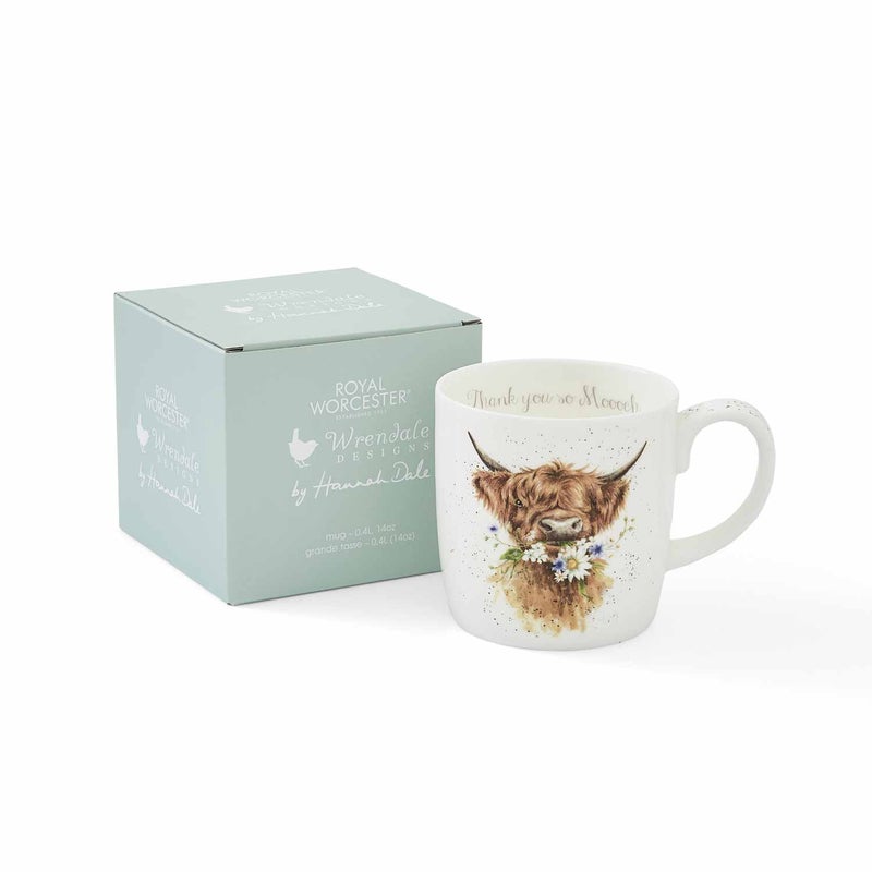 Wrendale Designs Becher Highland Rind 0.4 ltr.