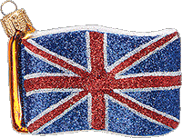 Christbaumschmuck Flagge England