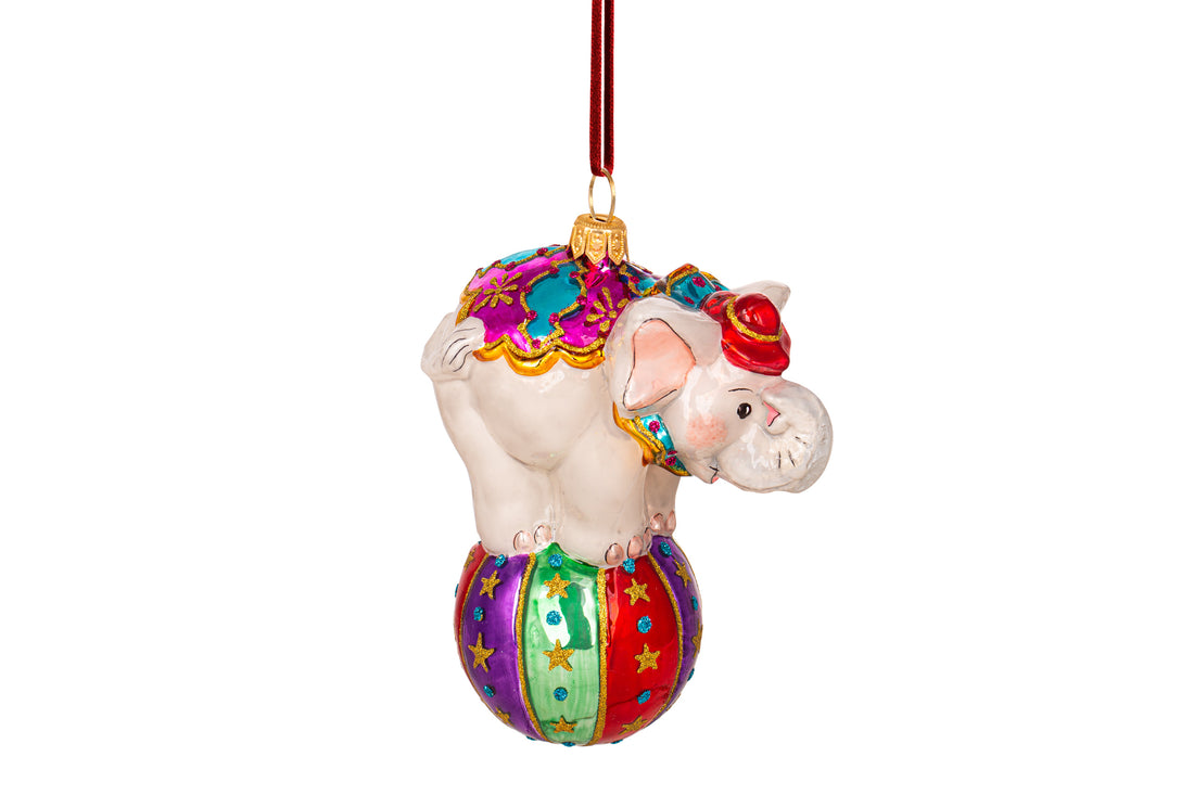 Christbaumschmuck Zirkuselefant