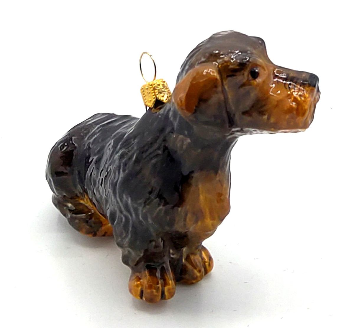 Christbaumschmuck Komozja Rauhaardackel
