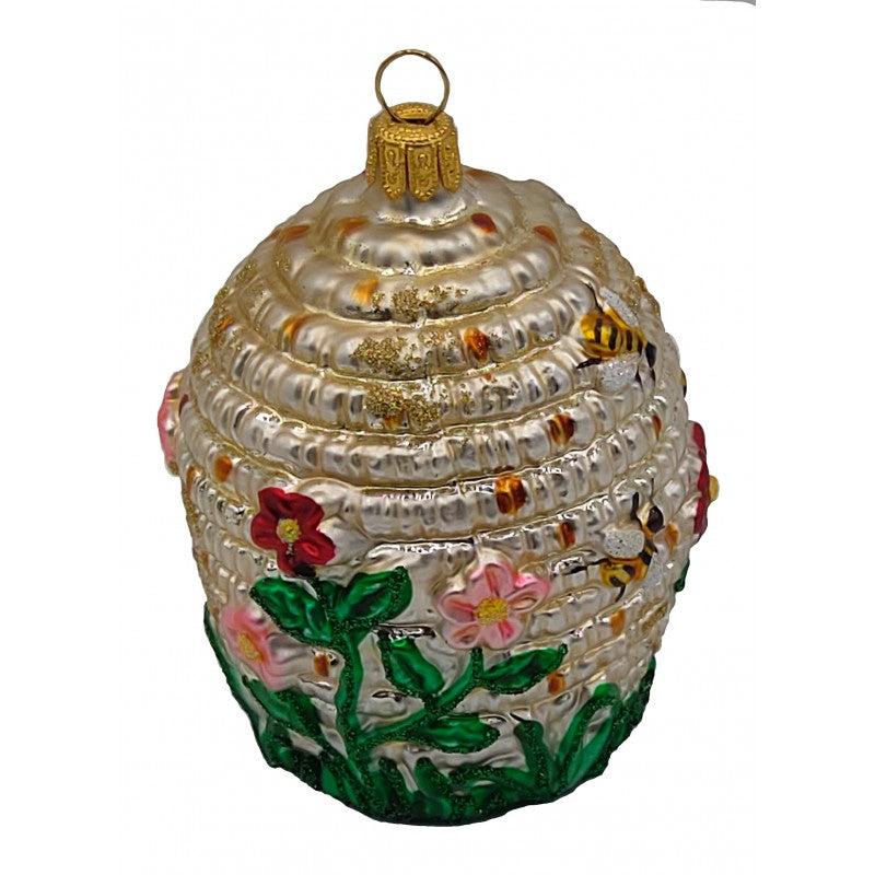 Weihnachtskugel Bienenkorb