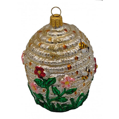 Weihnachtskugel Bienenkorb