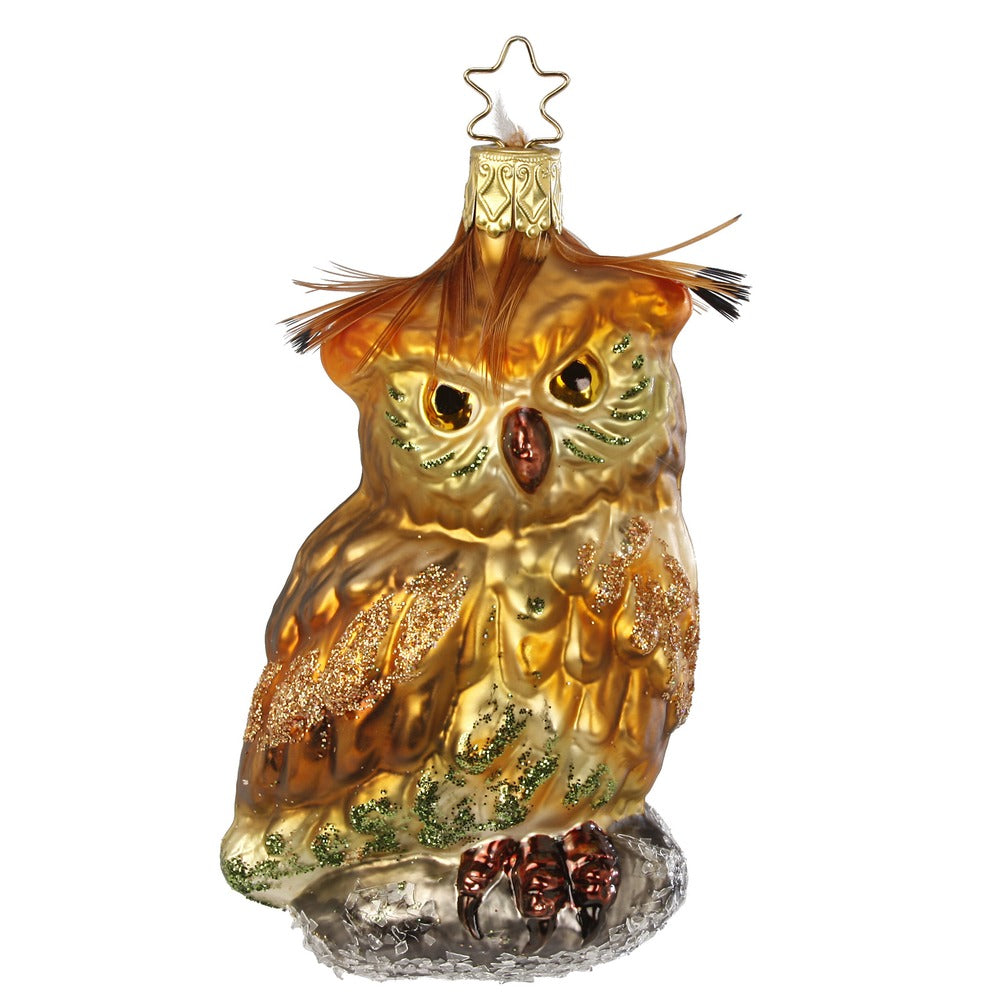 Inge Glas Christbaumschmuck Eule