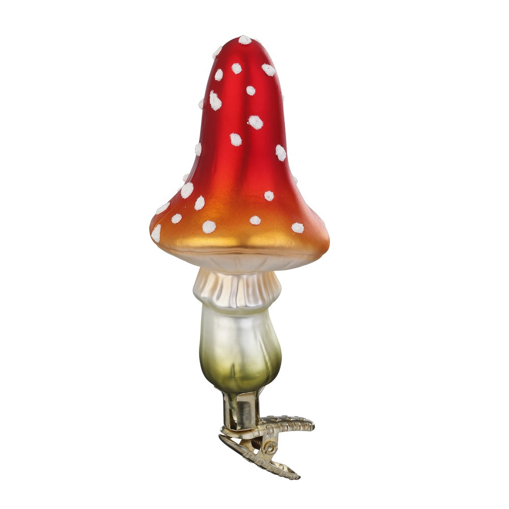 Inge Glas Christbaumschmuck hübscher Fliegenpilz