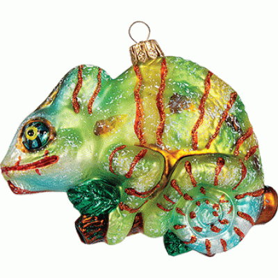Christbaumschmuck Chamäleon