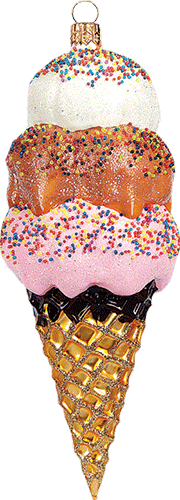 Christbaumschmuck Eis