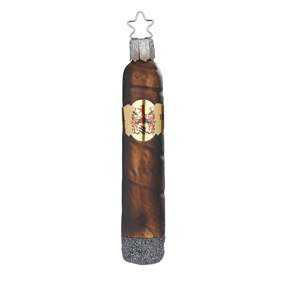 Inge Glas Christbaumschmuck Zigarre