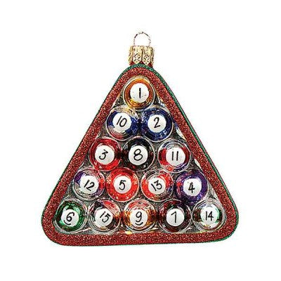 Christbaumschmuck Billardkugeln