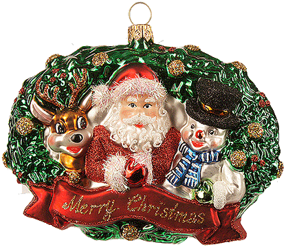 Christbaumschmuck Tannenkranz