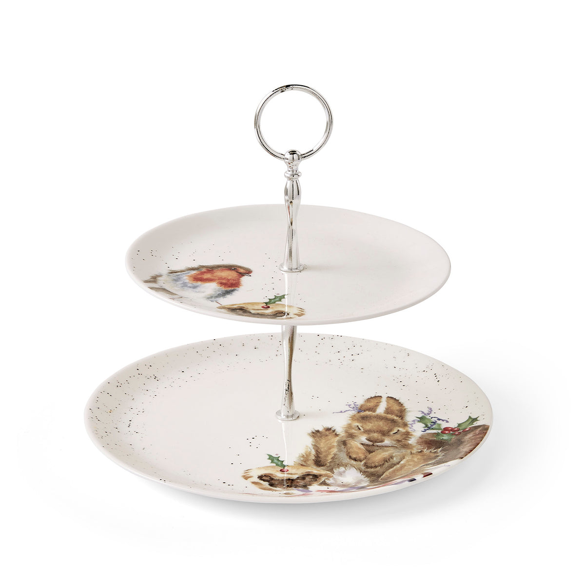 Wrendale Design by Hannah Dale Etagere Hase und Rotkehlchen