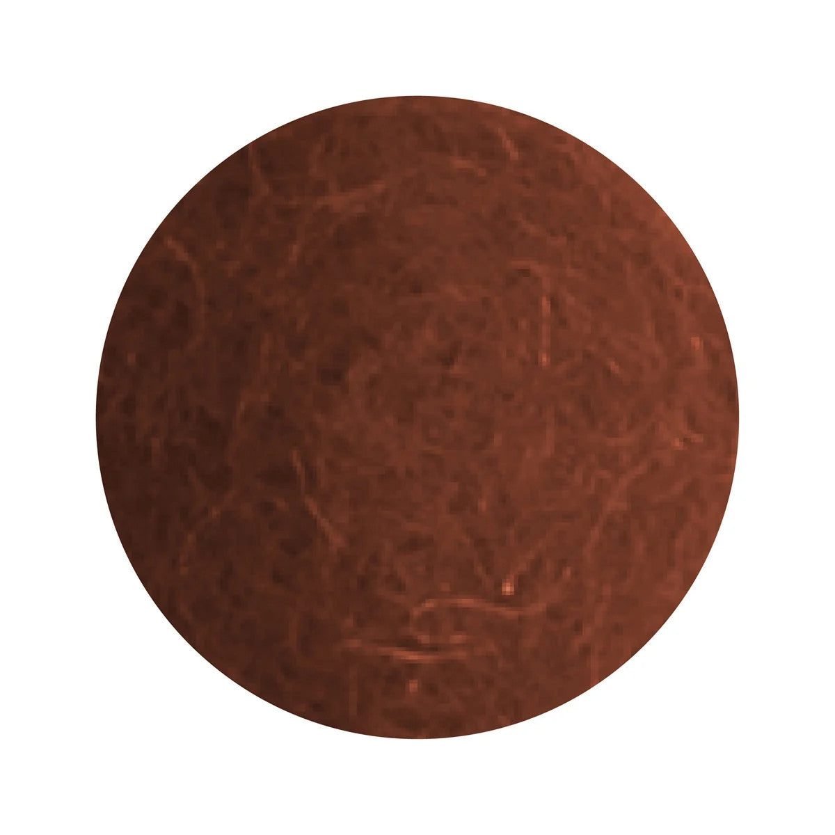 Gry &amp; Sif Filzblume 2 cm Orangebraun