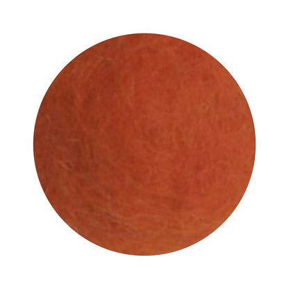 Gry &amp; Sif Filzblume 3 cm Rostrot